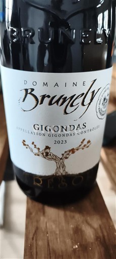 Thung lũng Rhône Gigondas Domaine Brunely 2023