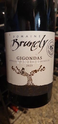 Lugina e Ronës Gigondas Domaine Brunely 2023