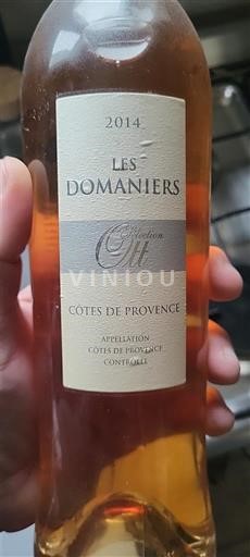 Provence Côtes-de-Provence Domaine Domaines Ott Les Domaniers 2014