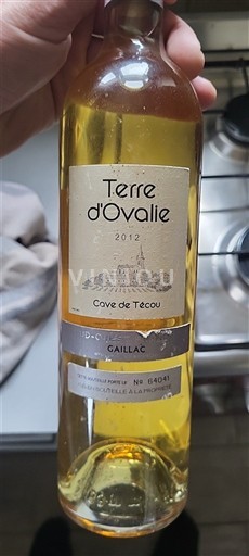 Jihozápad Gaillac Cave de Técou Terre d'Ovalie 2012