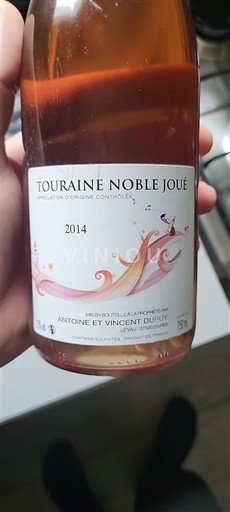 Loiren laakso Touraine-noble-joué Antoine et Vincent Dupuis 2014