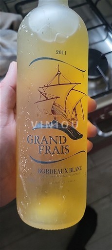 Bordeaux Bordeaux blanc Grand Frais 2011