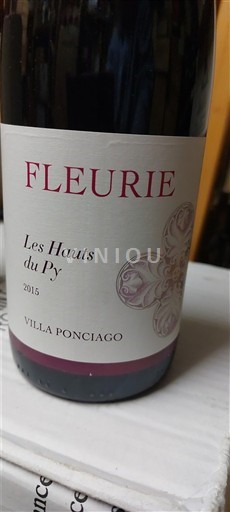Beaujolais Fleurie Villa Ponciago Les Hauts du Py 2015