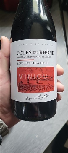 Údolí Rhôny Côtes-du-Rhône Bernard Casselieu Rouge Souple & Fruité Neročník
