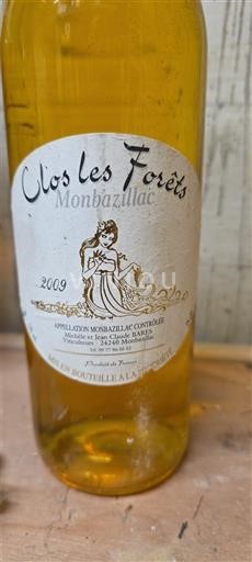 Південний Захід Монбазіяк Clos les Forêts 2009