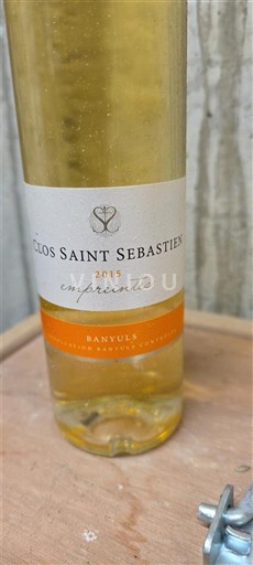 Roussillon Banyuls Clos Saint Sebastien Empreintes 2015