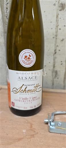 Ельзас Domaine Schmitt Vieille Vigne Gewurztraminer 2018