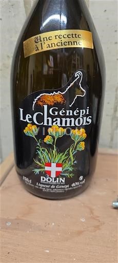 Savoie og Bugey Savoie-vin Dolin Génépi Le Chamois Ikke årgangsbestemt