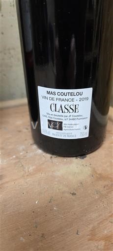 Languedoc Unspecified Mas Coutelou Classe 2019