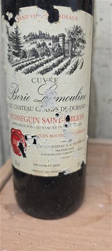 Bordeaux Puisseguin-Saint-Émilion Château Grandes Versannes Durand Borie Limouline 2010