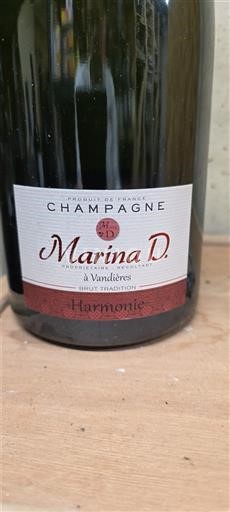 Champagne Marina D Harmonie Icke årgångsbetecknad