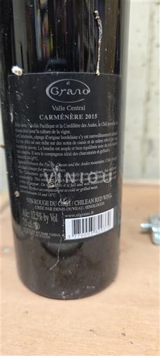 Долина Майпо Маїпо Сентраль El Grano 2015