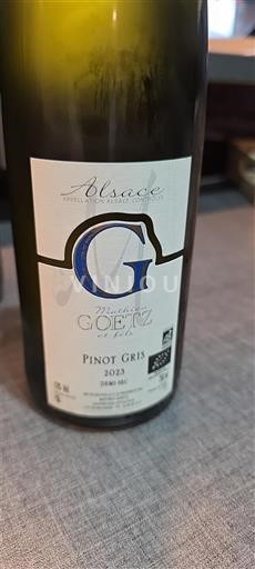 Vinos Blanc sec Maurice Goertz 2023 Francia Alsacia Vin de France