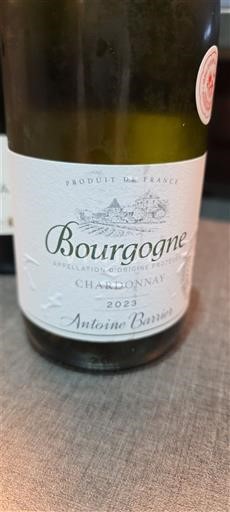 Borgonha Antoine Barrier Chardonnay 2023