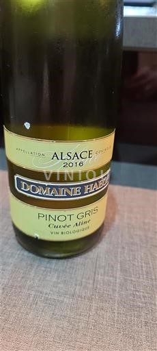 Vinos Blanc sec Claude Aimé Domaine Haegi 2016 Francia Alsacia Vin de France