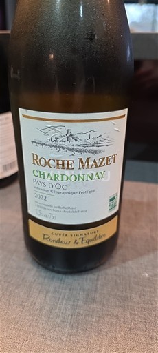 Languedoc y Rosellón País de Oc Roche Mazet Signature Rondeur & Équilibre 2022