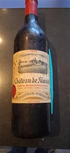 Bordeaux Montagne-Saint-Émilion Château Musset 1975