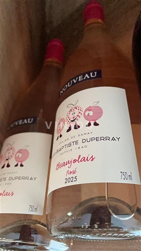 Beaujolais Jean-Baptiste Duperray Nouveau 2025