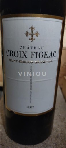 Bordeaux Saint-Émilion Grand Cru Château Croix Figeac 2007
