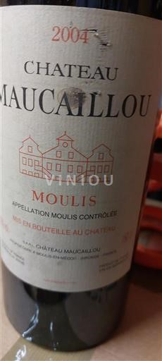 Bordeaux Määrittelemätön Château Maucaillou 2004