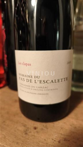 Лангедок Терасе ду Ларзак Domaine Pas de l'Escalette Les Clapas 2021