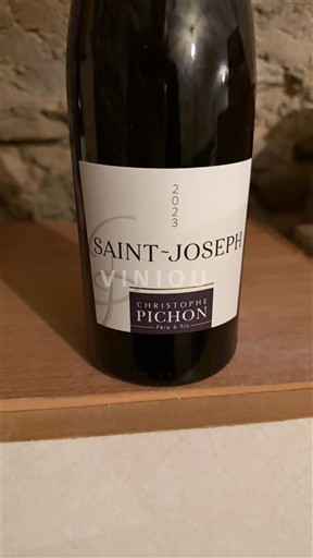 Rhônedalen Saint-Joseph Christophe Pichon Saint Joseph 2023
