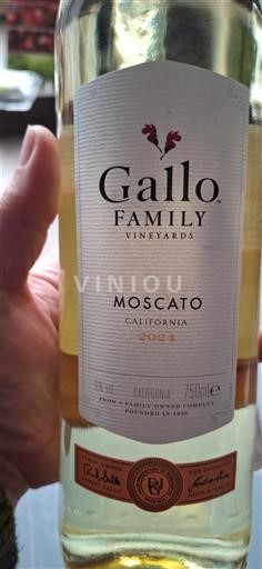 Kalifornské AVA Nespecifikováno Gallo Family Vineyards Moscato 2024