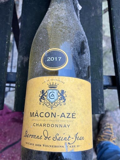Burgund Mâcon und Mâcon-Dörfer Cave des Vignerons d'Azé Baronne de Saint-Jean 2017