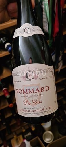 Burgundi Pommard Cluzeaud Jean-Claude & Fils Les Cras 2018