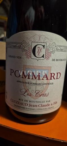 Borgonha Pommard Cluzeaud Jean-Claude & Fils Les Cras 2018