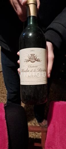 Bordeaux Médoc Château Moulin de la Riviere 1993