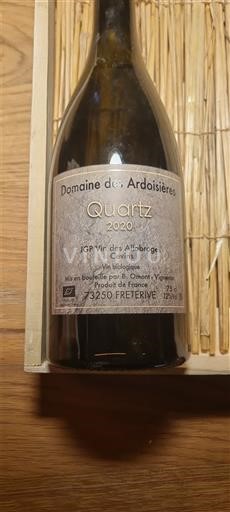 Альпи та Ронські землі Аллоброгське вино Domaine S Ardoisières Quartz 2020