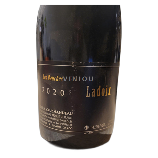 Bourgogne Ladoix Julien Cruchandeau Les Ranches 2020