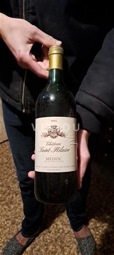 Bordeaux Médoc Château Saint Hilaire 1994