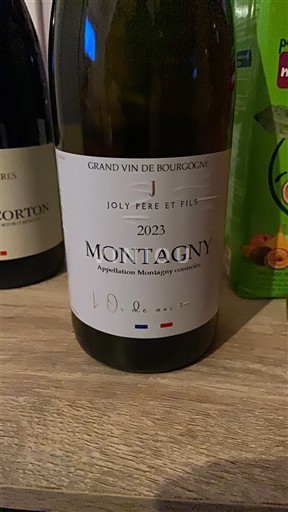 Burgundsko Montagny Joly Père et Fils 2023