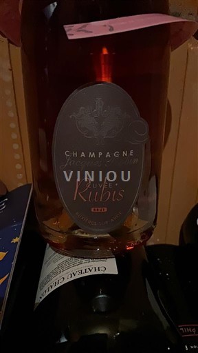 Vin Effervescent Rosé brut Cuvée Rubis Jean de La Fontaine Non millésimé France Champagne AOC
