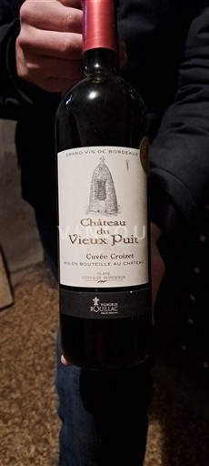 Bordéus Château Vieux Puit Croizet 2016