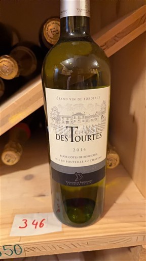 Bordeaux Blaye-Côtes-de-Bordeaux Château S Tourtes 2014