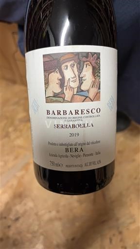 П'ємонт Барбареско Bera Serrabolella 2019