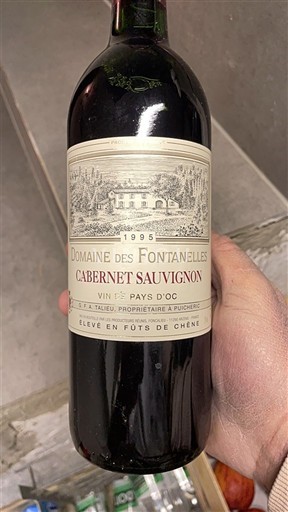 Languedoc y Rosellón País de Oc Domaine S Fontanelles Cabernet Sauvignon 1995