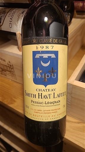 Bordeaux Pessac-Léognan Grand Cru Château Smith Haut Lafitte 1987