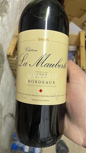 Bordeaux Château La Mauberte 1995