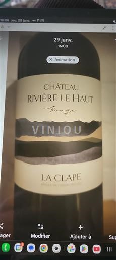 Languedoc La Clape Château Rivière Le Haut Niet-geïntegreerd