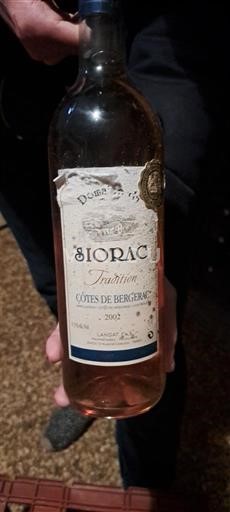 Zuidwest-Frankrijk Côtes-de-Bergerac Siorac Tradition 2002