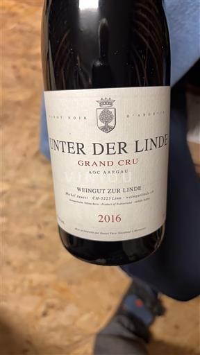 Аргау Ааргау Grand Cru Weingut Zur Linde Unter der Linde 2016