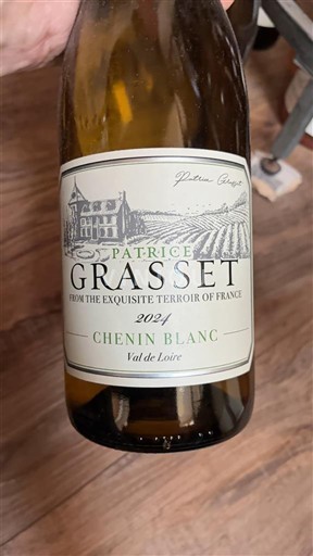 Vallée de la Loire Val de Loire Patrice Grasset Chenin Blanc 2024