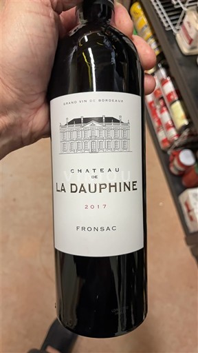 Bordeaux Fronsac Château La Dauphine 2017