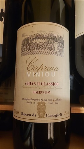 Toscana Chianti Classico Rocca di Castagnoli Capraia Riserva 1995