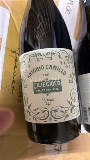 Тоскана Не вказано Antonio Camillo Ciliegiolo Vallerana Alta 2018