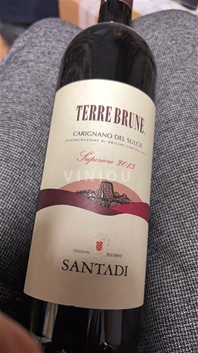 Sardenha Carignano del Sulcis Cantina Santadi Terre Brune 2015